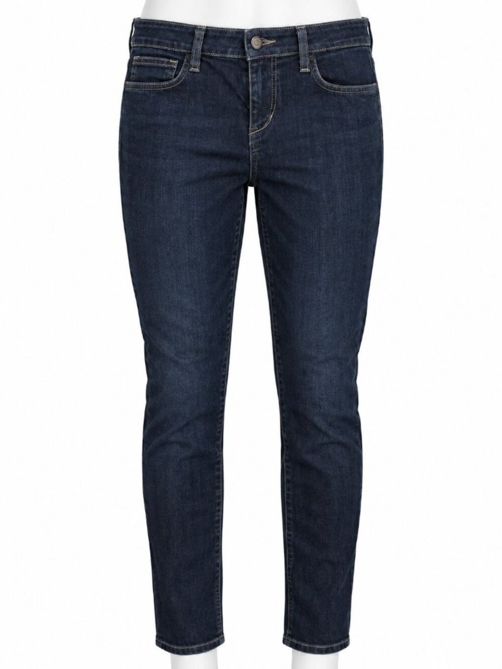 Joes Jeans Womens Cigarette Fit Mid-Rise Dark Wash Denim Size 26 Cotton/Elastan